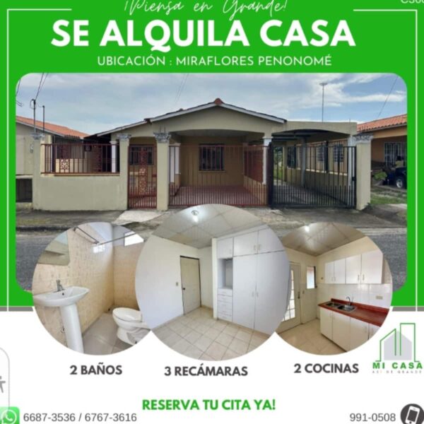 Alquiler Casa Penonomé